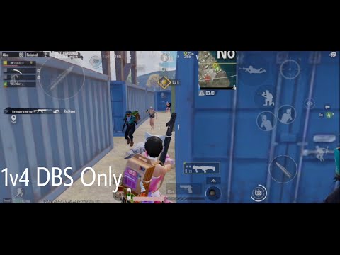 1v4 DBS Only  !!   Bgmi