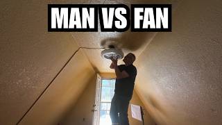 Ceiling Fan Installation Gone Wrong!