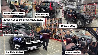 Scorpio N Modified Z2  ✅Modified scorpio n✅Scorpio n accessorie✅scorpio n✅