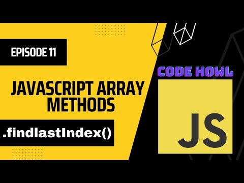 findLastindex Array Method in JavaScript | Episode 11