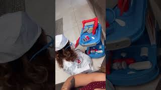 Dr. Romita attending to her godmother