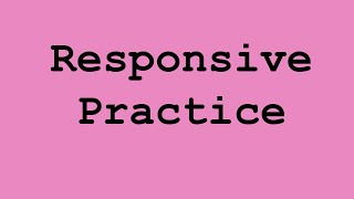 Responsive Web Design