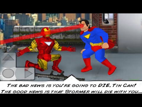 Superman beats the shit out of Ironman