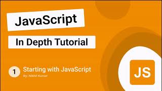 JavaScript in Depth - Display "Hello JavaScript"