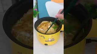 600W Multi Electric Cooker Hot Pot Multifunctional 1L Household Electric Skillet Cooking Appliances