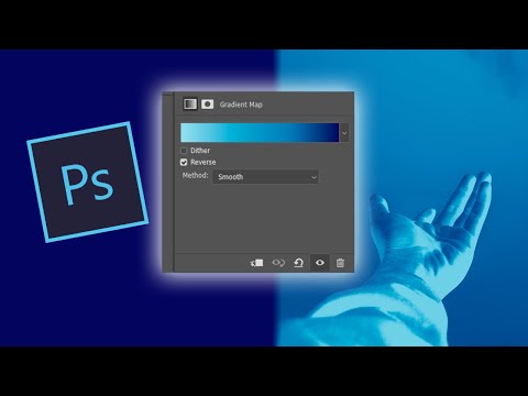 How to Make a Gradient Map in Photoshop | 5 Minuite Tutorial !