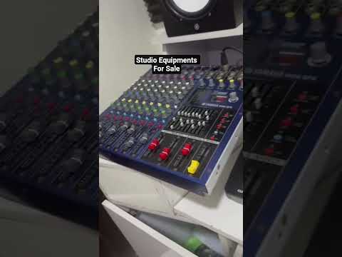 STUDIO EQUIPMENTS FOR SALE @DyctechQuest #youtubeshorts #music #studio #sale #equipments #fyp