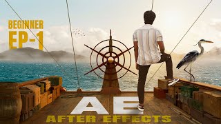 After Effects Tamil Tutorial 🔥 Episode 1 – Interface, Basics for Beginners