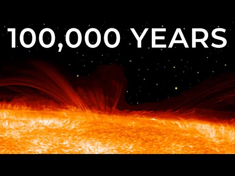 This Light Took 100,000 Years... Fall Asleep to Its Entire Journey From the Sun