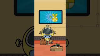 Friday gift 🎁 Cute robot 🤖 #tocaboca #tocalifeworld #tocagiftcheck