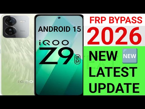 iQOO Z9 5G Frp bypass without computer 2026 New trick 💯 working Google Account Bypass 