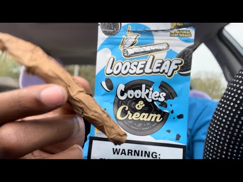 TRYING COOKIES & CREAM WOODS🍪🍃