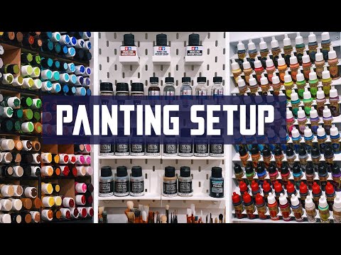 Building the Ultimate Custom Hobby Paint Storage with Creality Falcon2 Pro