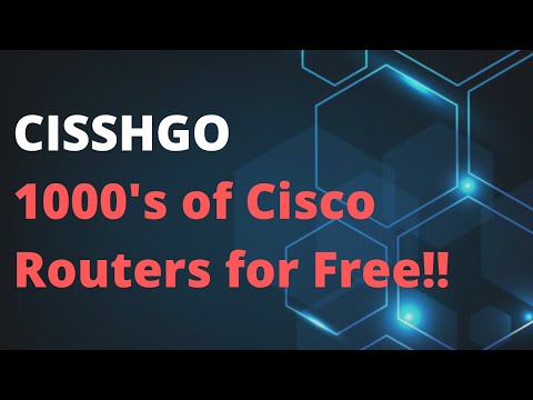 CISSHGO // Get 1000s of Routers for your Network Automation Lab and an introduction to Nornir