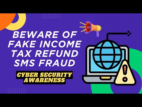 Fake Income Tax SMS Fraud