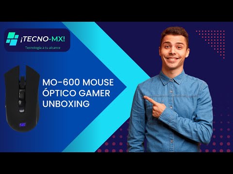 Mouse inalámbrico Gamer Accesible Unboxing y Pruebas. Mouse Vorago MO600