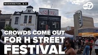 Thousands show up for the H Street Festival in NE D.C.