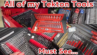 All of my Tekton Tools Its Alot Must See