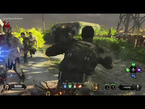 BO4 Zombies - Alpha Omega Ray Gun MkII-Y Gameplay