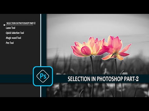 Photoshop Tutorial Basics, Part 03 (Selection Part 2),