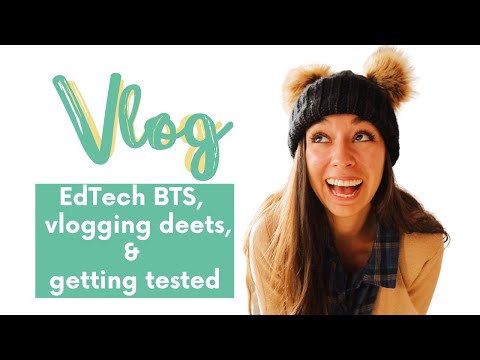 VLOG: Prepping for vacation | Why I'm Vlogging | Edtech BTS