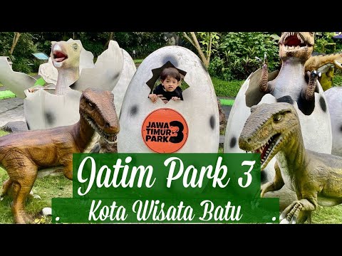 Jatim Park 3 | Dino Park dan Milenial Glow Garden 2022 Kota Batu | Vlog with iPhone 11 Xs