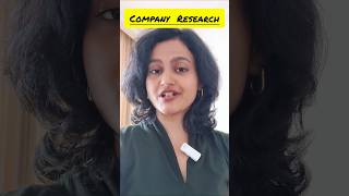 Do your Research before the Interview! #techinterview #interviewtips