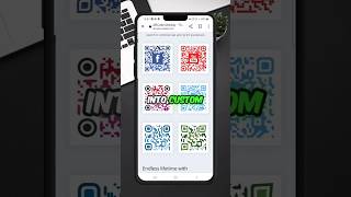 create a custom QR code in seconds with this website!