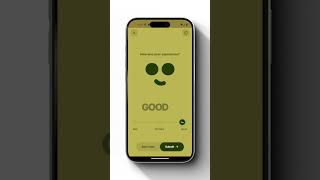 ⭐ Animated App Rating Screen in Flutter | Clean UI Animation #Shorts