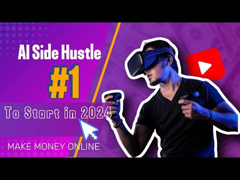 The #1 EASIEST AI Side Hustle To Start In 2024 (Make Money Online From Home)