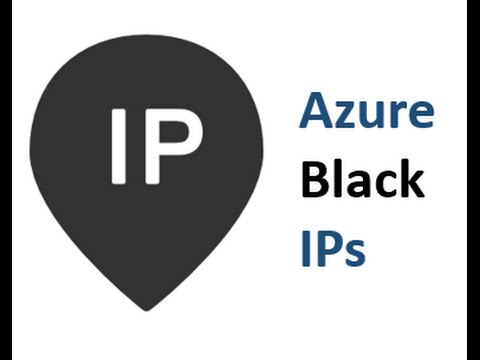 Azure Black IPs Nuget Package