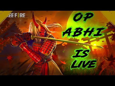 free fire live with subscribers || join with team code | op abhi gaming