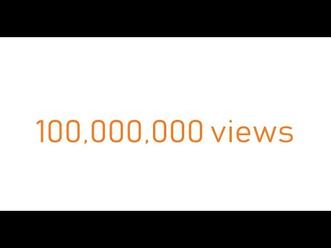 THANK YOU FOR 100 MILLION VIEWS