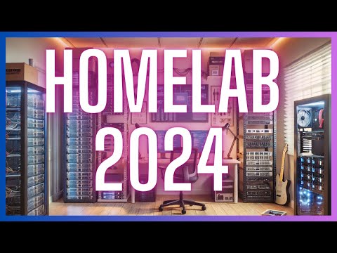 Homelab Tour 2024!  |  Hardware and Software Running Today