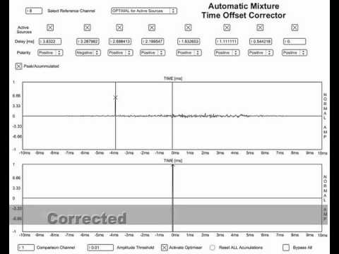 Automatic Time Offset and Polarity Correction