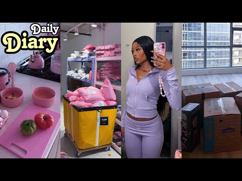 daily diary ♡ finally moving out! + he confessed this to me + business launch day + i need yall help