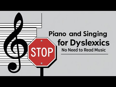 🎹 Piano and Singing for Dyslexics | Learn Piano Without Sheet Music | The Singer’s Piano