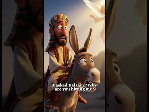 Balam and the Talking Donkey #history #aianimation #animated #aibible #animated #animation