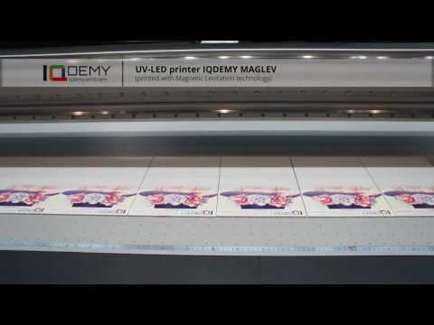 REKLAMA2016: UV-LED printer Maglev printing. Part 2