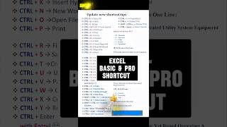 Excel Basic and Pro Shortcut | Excel Tips for Smarter Data Entry