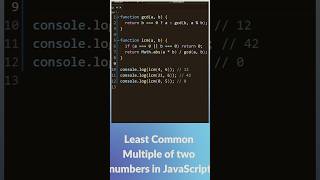 Day 14 | Find LCM of Two Numbers | JavaScript Coding Challenge in Hindi | 100 Days of Code