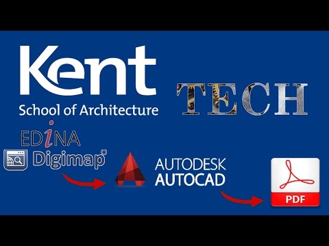 Digimap to CAD/PDF Tutorial - Kent School of Architecture Tech