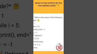 python quiz 3 #python #codepuzzle #shorts