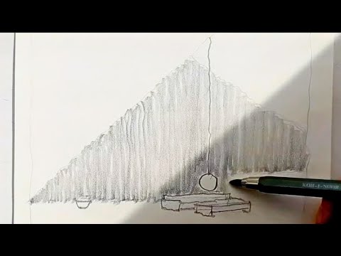 1 Minute Architectural Sketch (Japanese Architect's House Design)
