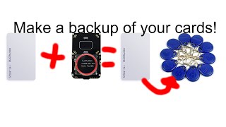 Make a backup of your RFID cards | Proxmark 3