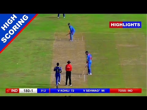 Outstanding performance of Kohli and Raina gave India a huge target