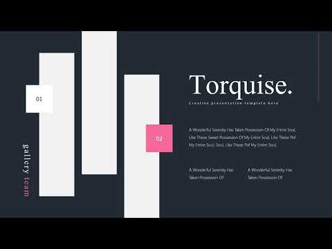 Torquise Company PowerPoint Template