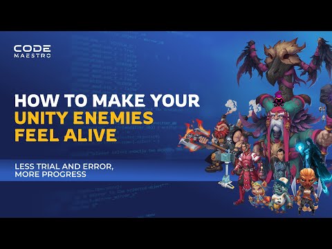 How to Make Your Unity Enemies Feel Alive with Code Maestro