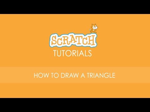 Scratch programming tutorial - How to draw a triangle in scratch