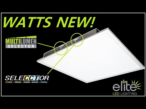 WATTS NEW! Multi Lumen and CCT Selectable products from Elite Lighting